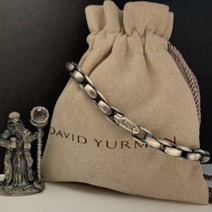 David Yurman Elongated Box Chain Bracelet